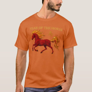 Chinese Nieuwjaar 2026 Yang Vuur Paard T-shirt