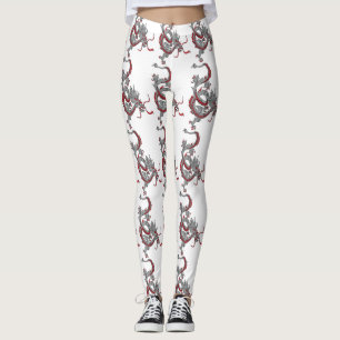 Chinese nieuwjaardraak leggings