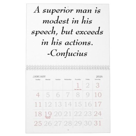 Chinese nieuwjaarkalender kalender (Jan 2026)