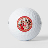 Chinese nieuwjaarsfoto van de aangepaste moderne f golfballen (Voorkant)