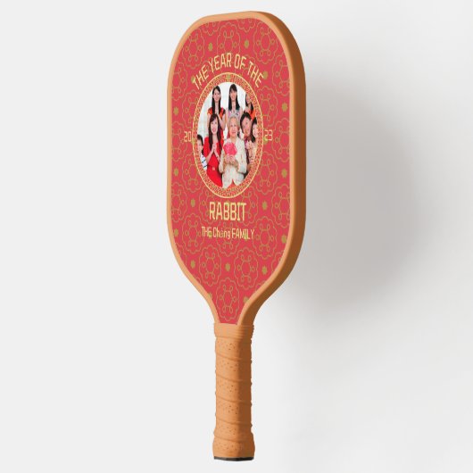 Chinese nieuwjaarsfoto van de aangepaste moderne f pickleball paddle (Links)