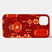Chinese nieuwjaarslampen Case-Mate iPhone case (Achterkant (horizontaal))