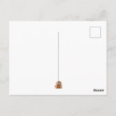 Chinese nieuwjaarsslang briefkaart (Achterkant)