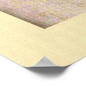 Chinese oude schilderij, lychee poster (Hoek)