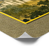 Chinese Ouderlijk schilderen, stad Poster (Hoek)