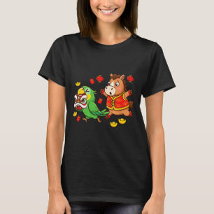 Chinese Paard Papegaai Grappige Kinderen Mannen Vr T-shirt