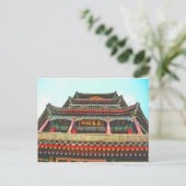 Chinese pagode briefkaart (Staand voorkant)