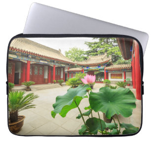 Chinese pagode interieur laptop sleeve