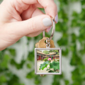 Chinese pagode interieur sleutelhanger (Hand)