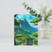 Chinese paleisvallei briefkaart (Staand voorkant)