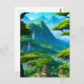 Chinese paleisvallei briefkaart (Voorkant / Achterkant)