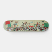 Chinese parade skateboard (Horizontaal)