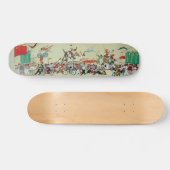 Chinese parade skateboard (Horizontaal)