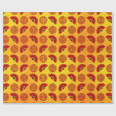 Chinese pattern cadeaupapier (Vlak)