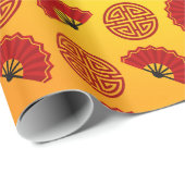 Chinese pattern cadeaupapier (Rol Hoek)