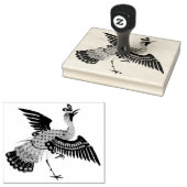 Chinese Peacock Dier Vogel Rubber Stamp Rubberstempel (Gestempeld)