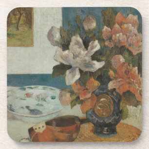 Chinese Pioenrozen en Mandoline van Paul Gauguin Drankjes Onderzetter