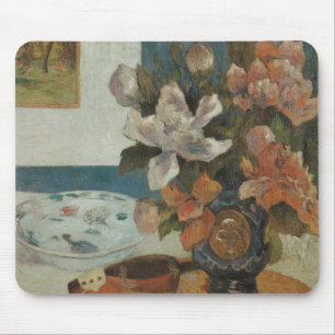 Chinese Pioenrozen en Mandoline van Paul Gauguin Muismat