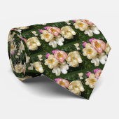 Chinese pony-bloemen stropdas (Opgerold)