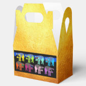 Chinese Pop Gold Favor Box 2019 Bedankdoosjes (Geopend)