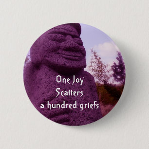 Chinese proverb flair ronde button 5,7 cm
