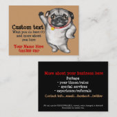Chinese PUG-creditcardsjabloon Visitekaartje (Voorkant / Achterkant)