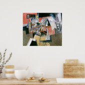 Chinese rekwestrant, Max Weber Poster (Keuken)