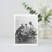 Chinese rickshaw, c.1870 (foto) briefkaart (Staand voorkant)