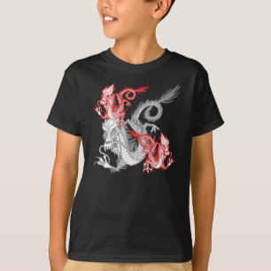Chinese rode draak K T-shirt