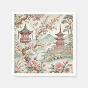chinese roze Tegel Servet