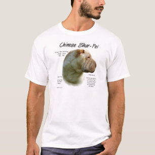 Chinese Shar Pei Geschiedenis; Chinese shar-pei T-shirt