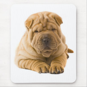 Chinese Shar Pei Puppy Dog Love Mousepad Muismat