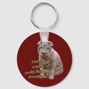 Chinese shar Pei Sleutelhanger