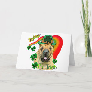 Chinese shar-Pei St. Pattys Kaart