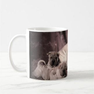 Chinese Shar Pei Wrinkles, puppy Dogs Koffiemok