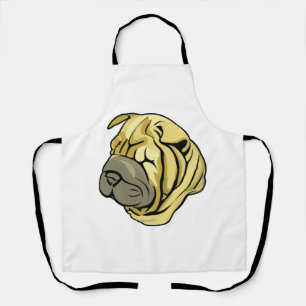 Chinese Sharpei Hond Bruin Shar Pei Schort