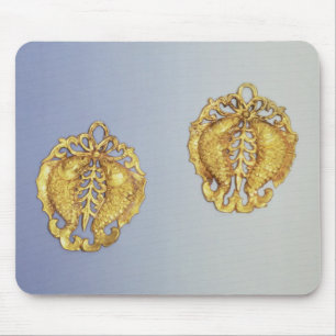 Chinese slangen, 17 gevergd karaat muismat