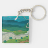 Chinese Sleutelhanger (Achterkant)