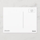 Chinese spinchrysanthema - lavendel briefkaart (Achterkant)