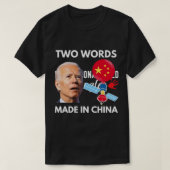 Chinese Spy Balloon Funny Surveillance Joe Biden C T-shirt (Design voorkant)