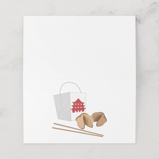 Chinese start (Buitenkant ongevouwen)