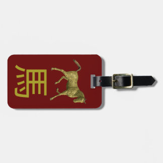 Chinese sterrenbeeld: Paard Bagagelabel