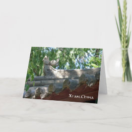 Chinese Stone Dragon, Xi'an, China - kaart