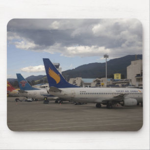 Chinese straalvliegtuigen voor huishoudelijk gebru muismat