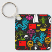 Chinese Symbolen Sleutelhanger (Voorkant)