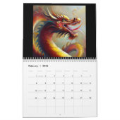 Chinese tekeningen 3 kalender (Feb 2026)