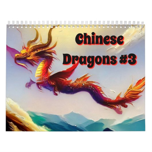 Chinese tekeningen 3 kalender (Hoes)