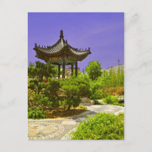 Chinese tempel in China Briefkaart