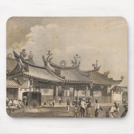 Chinese tempel, Singapore Muismat (Voorkant)