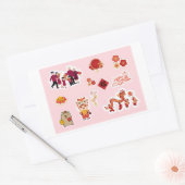 Chinese Theme Digital Stickers | Country Edition (Enveloppe)